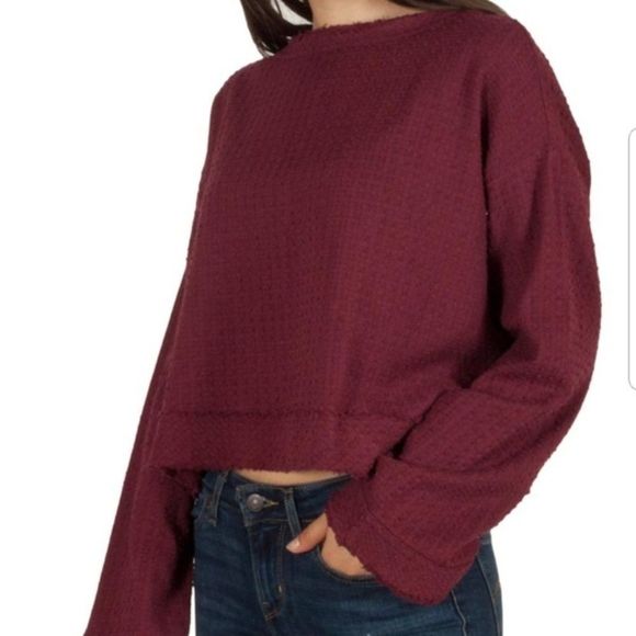 Free People Tops - Free People walking in hueco top in raspbe…